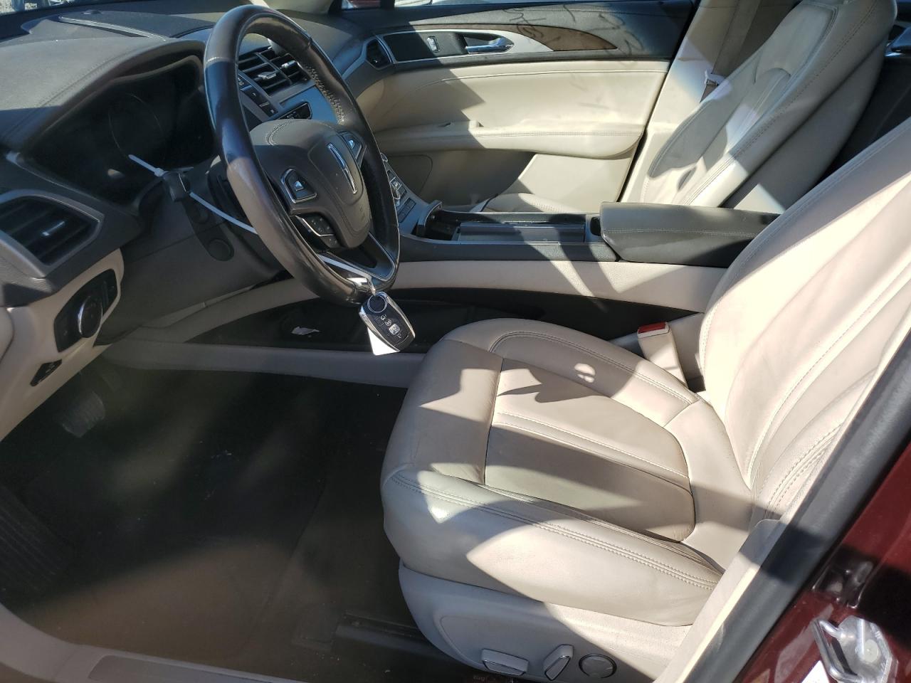2018 Lincoln Mkz Select Бордовый vin: 3LN6L5C92JR627899