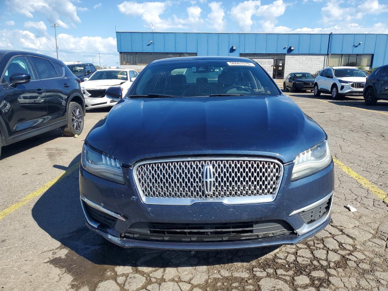 2017 Lincoln Mkz Select Blue vin: 3LN6L5C93HR649906