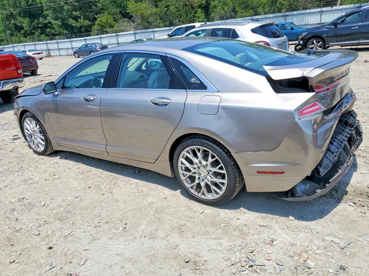 2018 Lincoln Mkz Select Tan vin: 3LN6L5C96JR615318