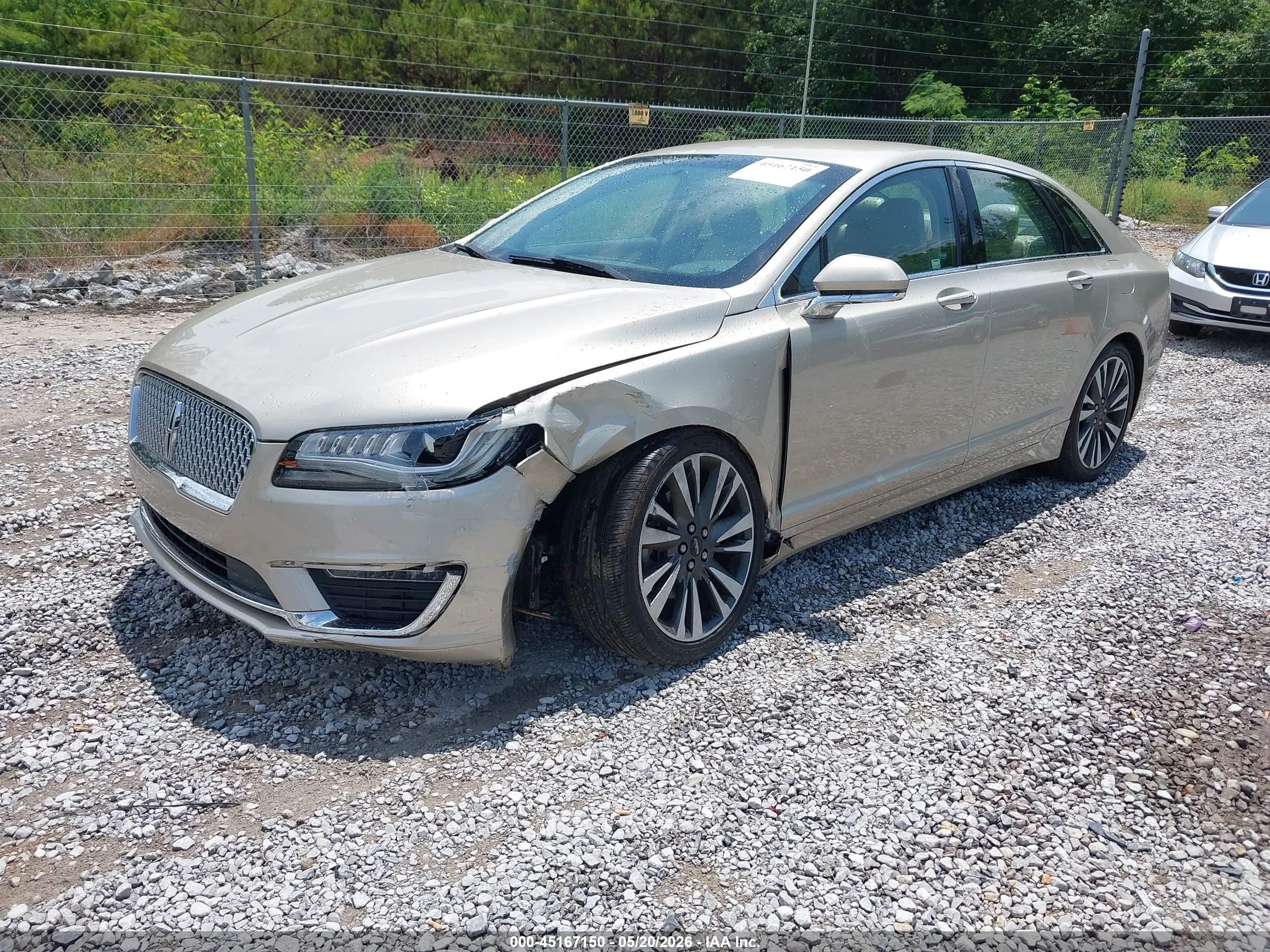 2017 Lincoln Mkz Select Gold vin: 3LN6L5C98HR653711