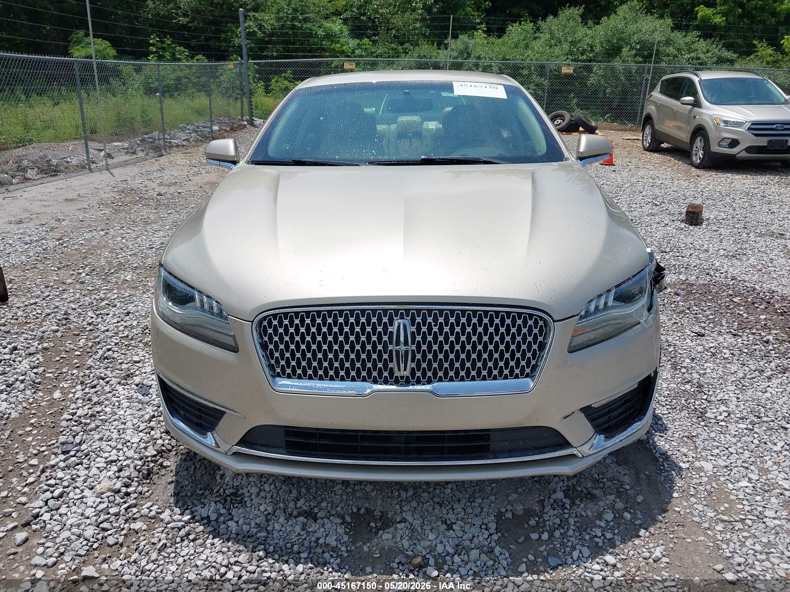 2017 Lincoln Mkz Select Gold vin: 3LN6L5C98HR653711