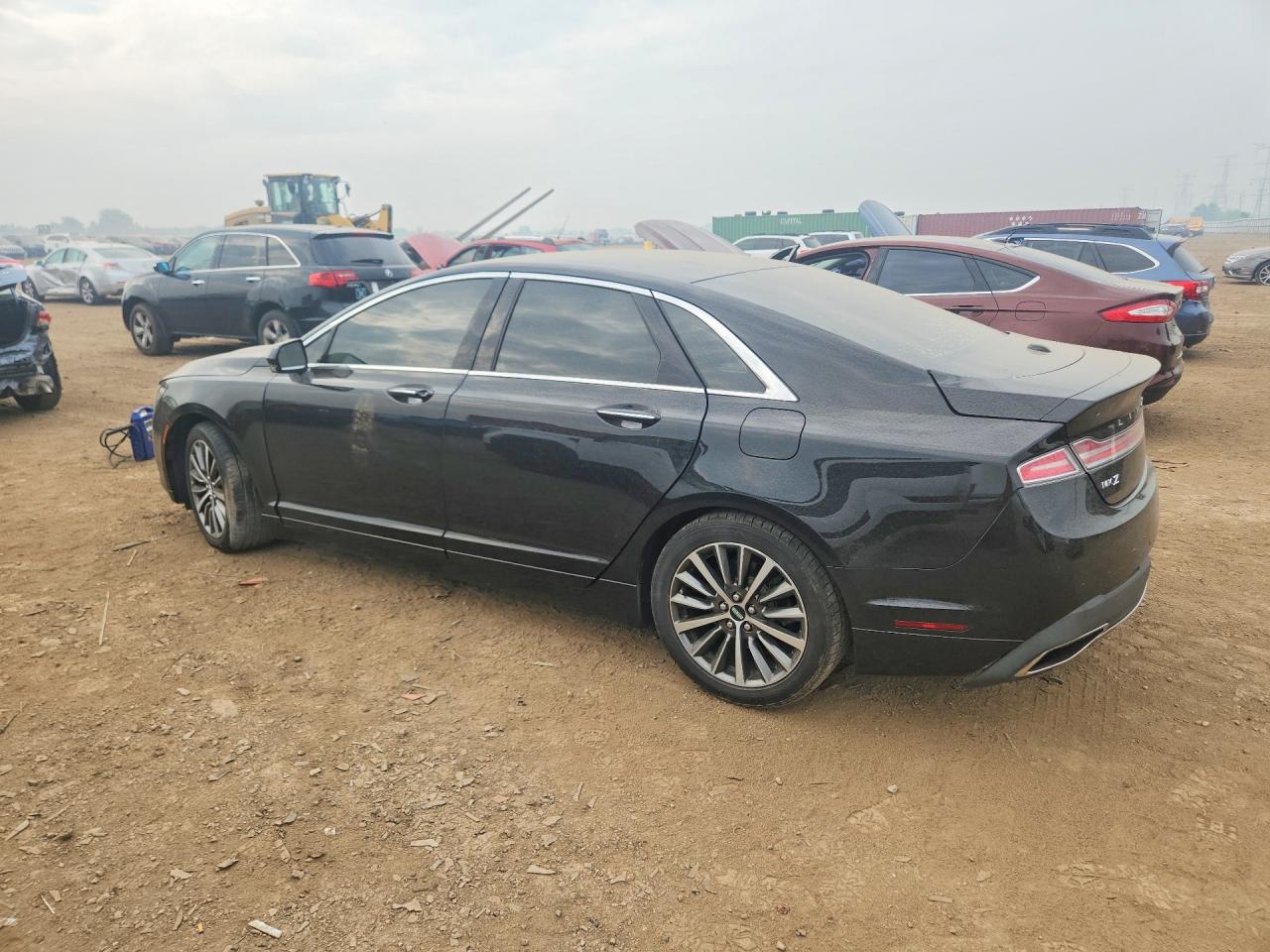 2019 Lincoln Mkz Reserve I Black vin: 3LN6L5C98KR605455