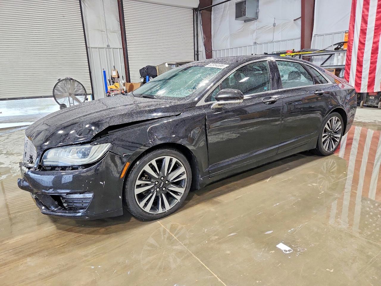 2017 Lincoln Mkz Select Черный vin: 3LN6L5C99HR625187