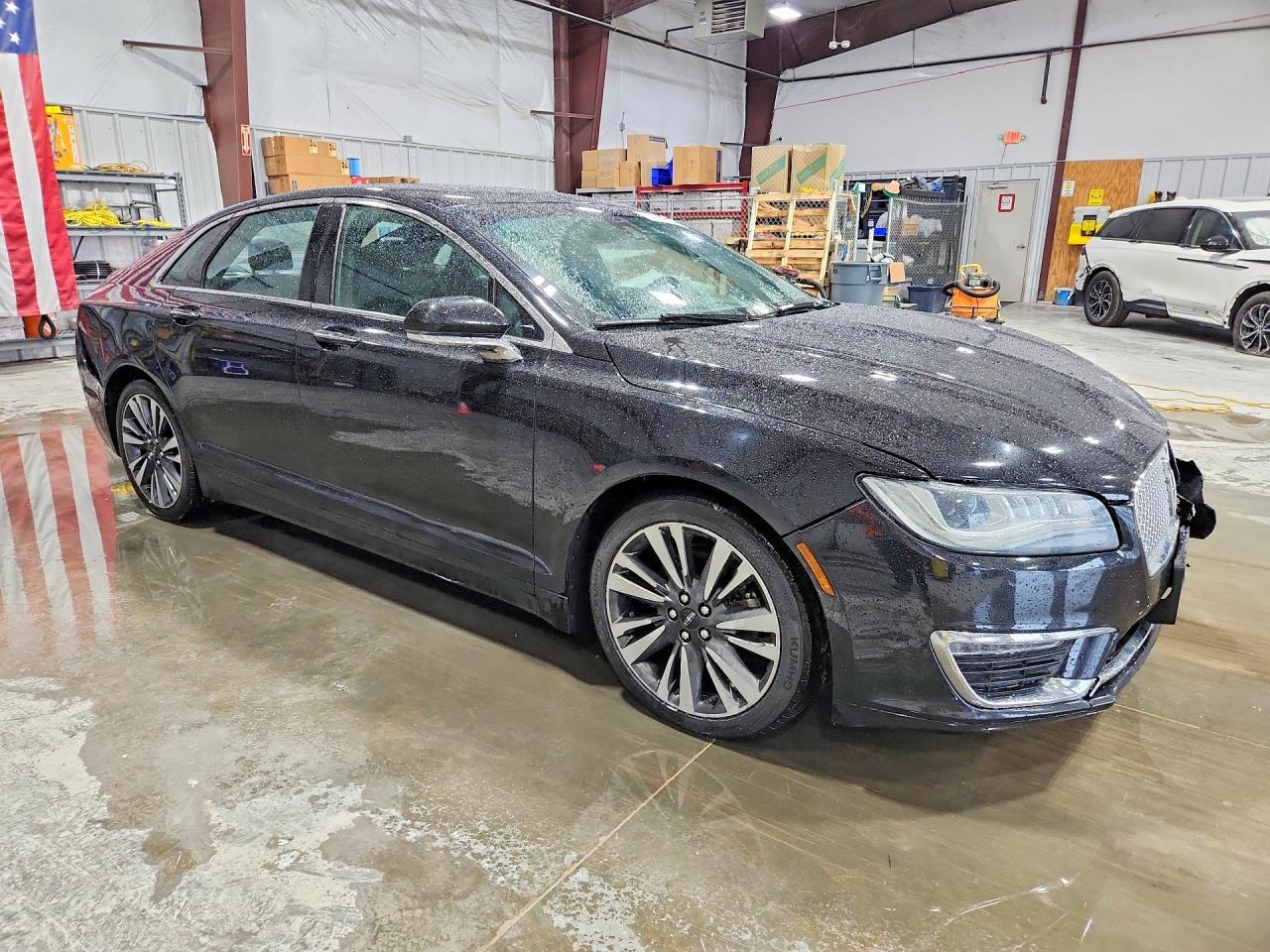 2017 Lincoln Mkz Select Black vin: 3LN6L5C99HR625187