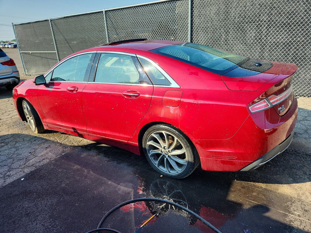 2019 Lincoln Mkz Reserve I Красный vin: 3LN6L5D90KR627237