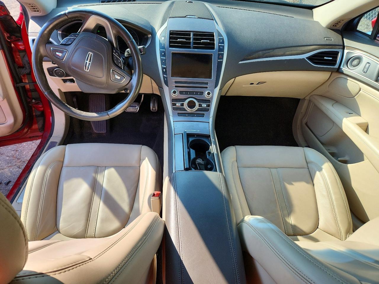 2019 Lincoln Mkz Reserve I Красный vin: 3LN6L5D90KR627237