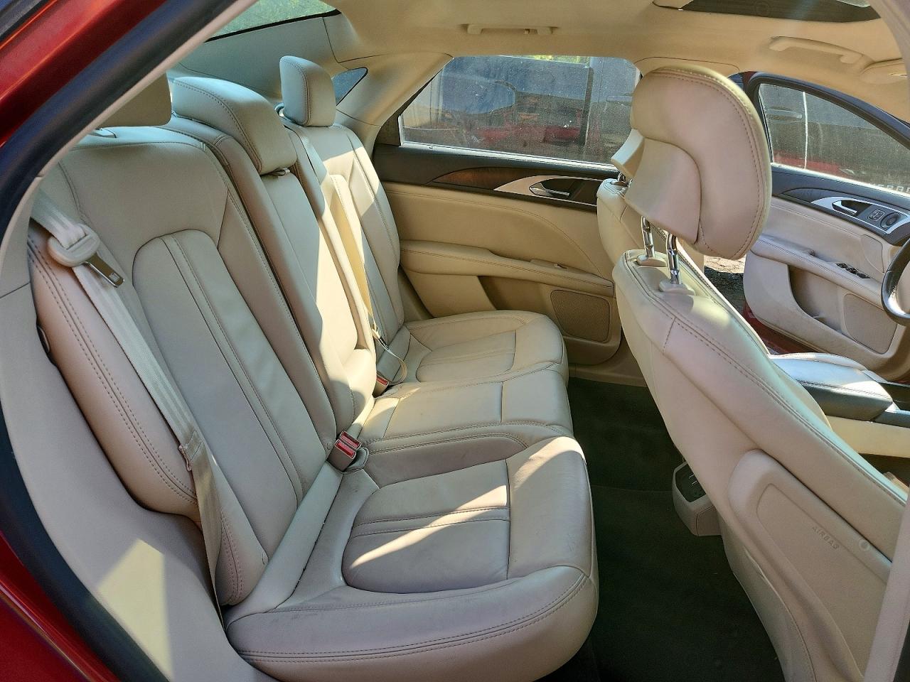 2019 Lincoln Mkz Reserve I Красный vin: 3LN6L5D90KR627237