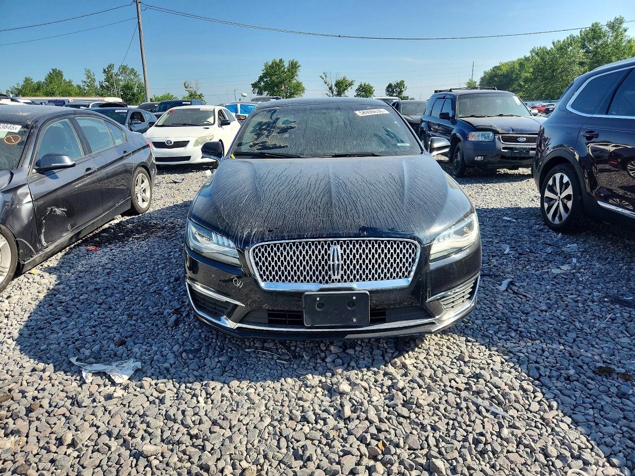 2017 Lincoln Mkz Select Black vin: 3LN6L5D91HR610732
