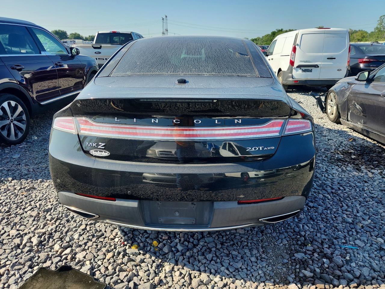 2017 Lincoln Mkz Select Black vin: 3LN6L5D91HR610732