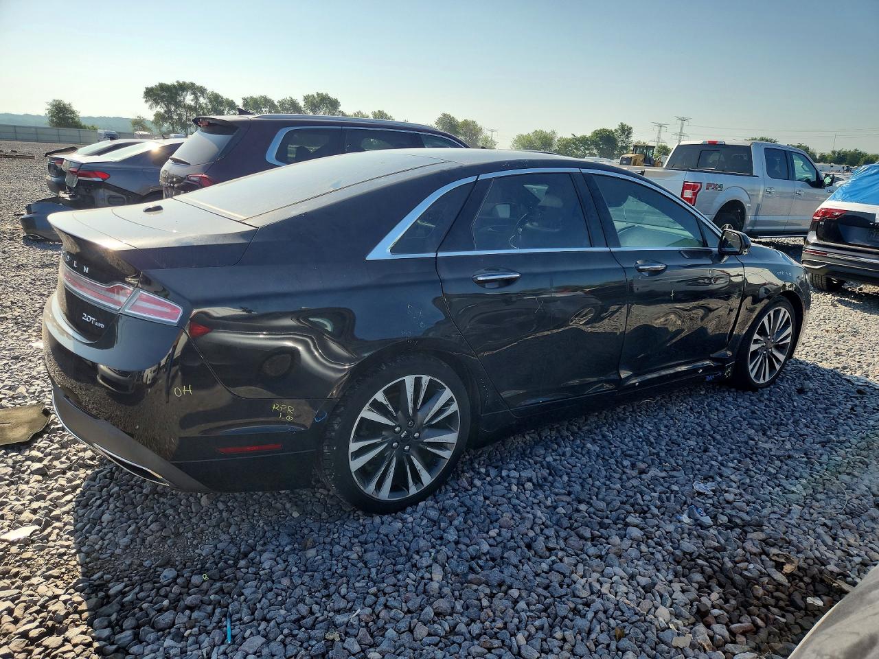 2017 Lincoln Mkz Select Black vin: 3LN6L5D91HR610732