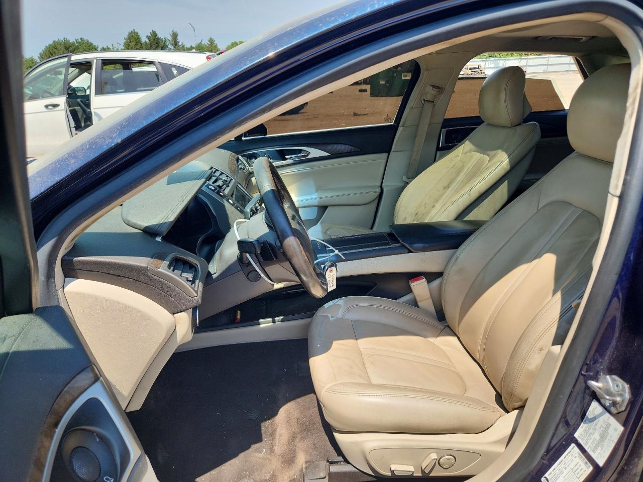 2017 Lincoln Mkz Select Синий vin: 3LN6L5D92HR600209