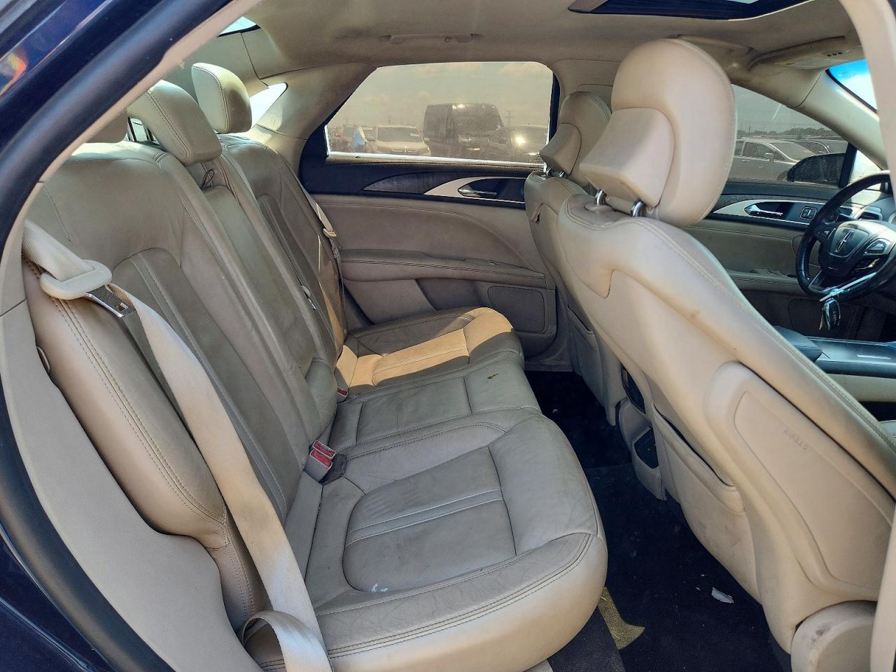 2017 Lincoln Mkz Select Синий vin: 3LN6L5D92HR600209