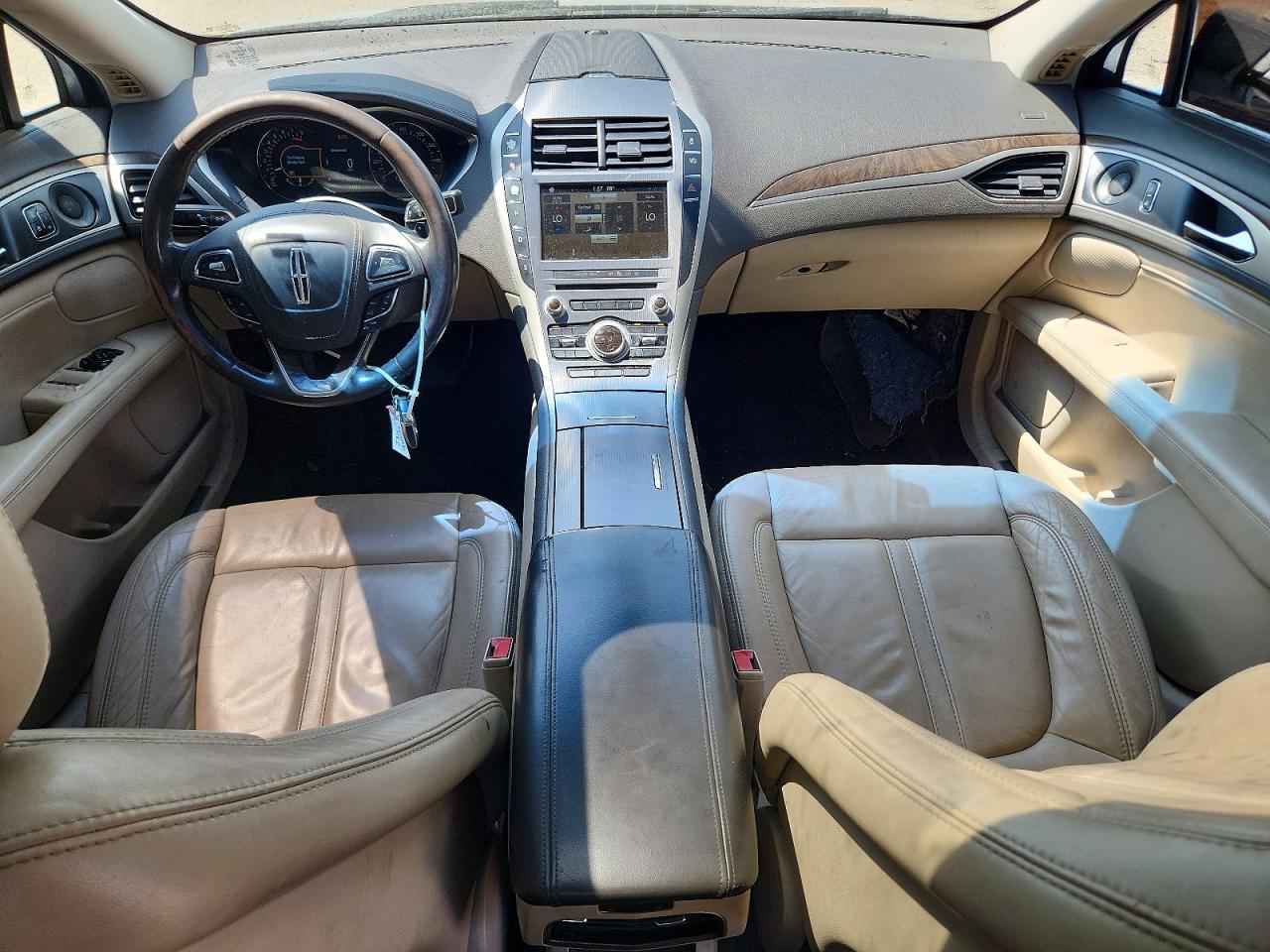 2017 Lincoln Mkz Select Синий vin: 3LN6L5D92HR600209