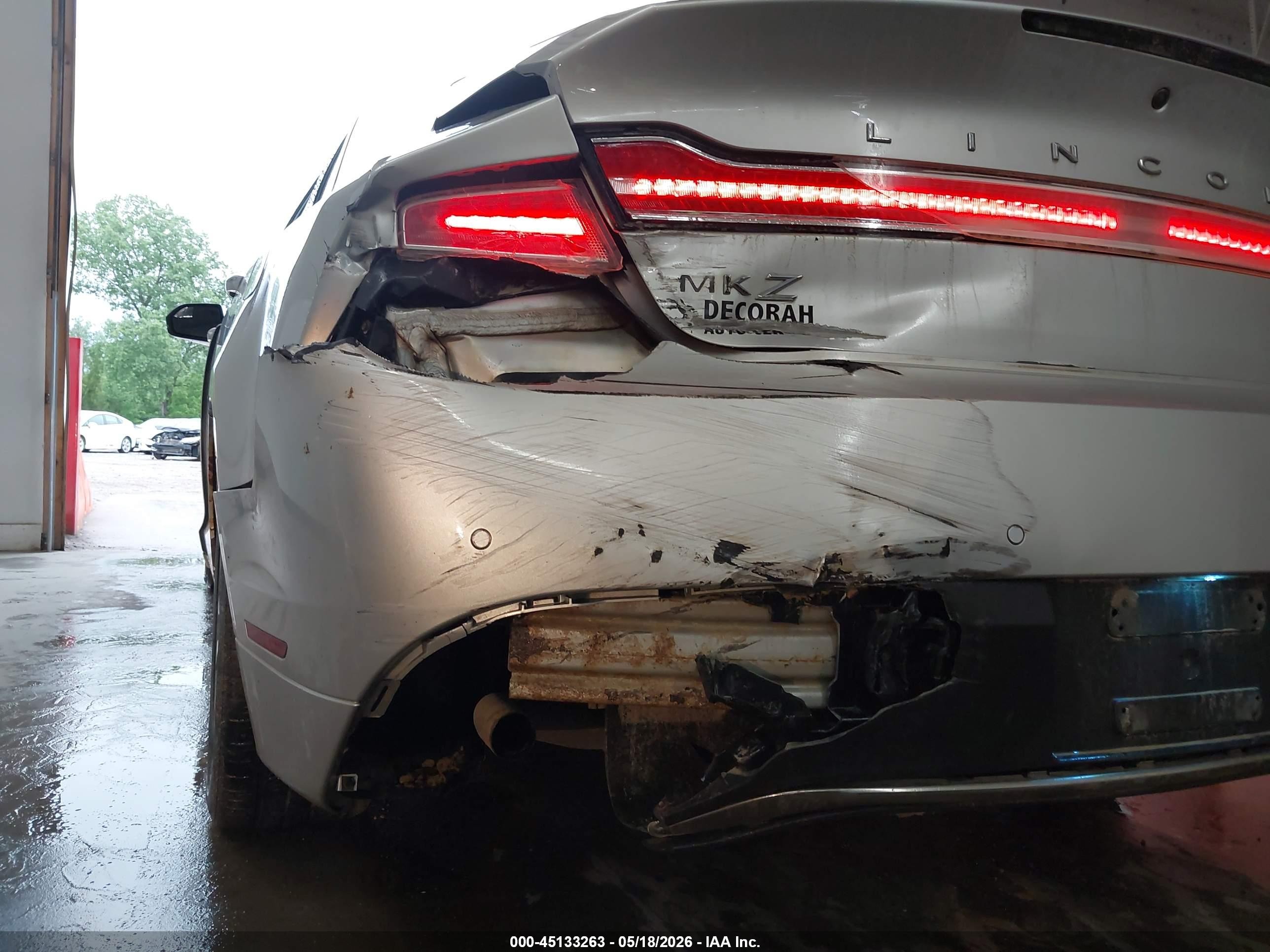 2017 Lincoln Mkz Select Tan vin: 3LN6L5D92HR633985