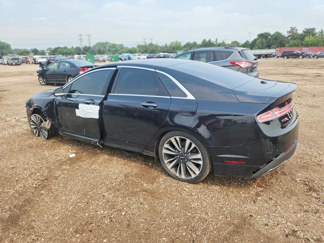 2017 Lincoln Mkz Select Black vin: 3LN6L5D95HR621846