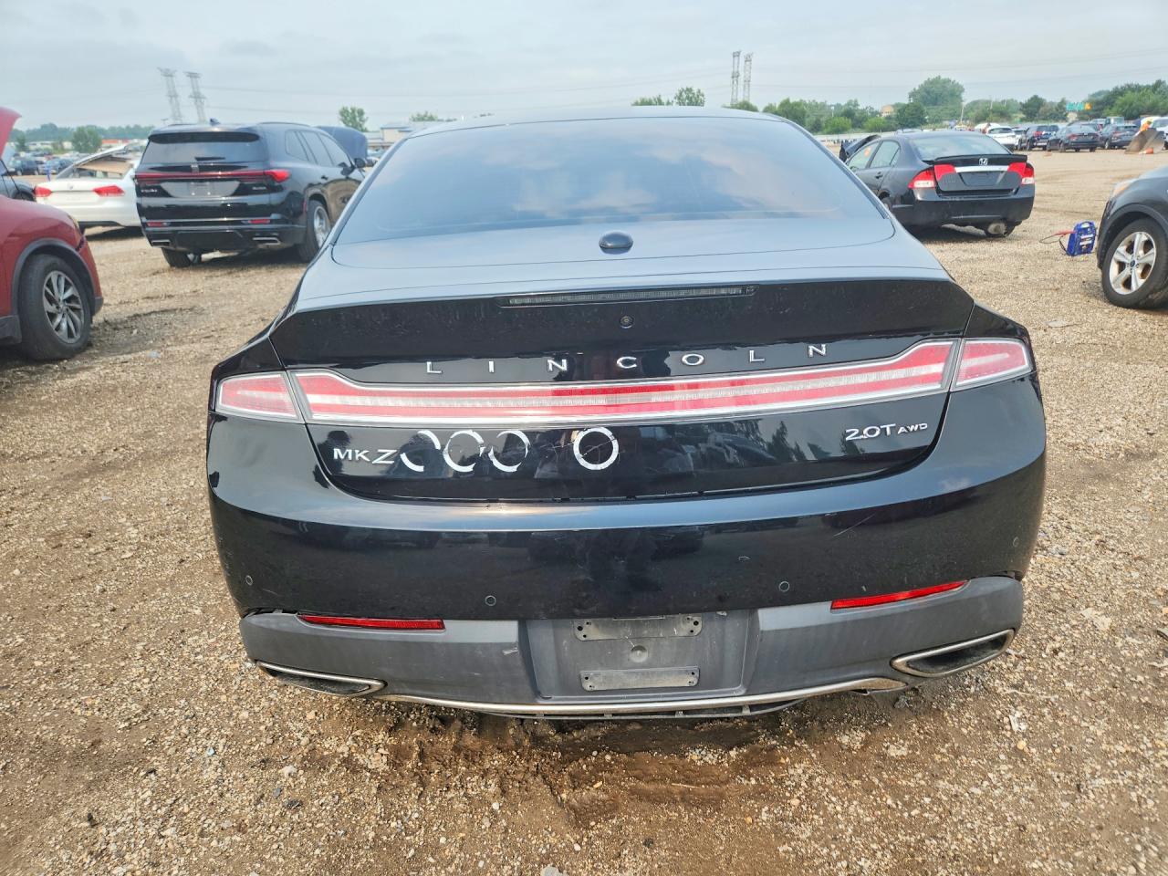 2017 Lincoln Mkz Select Black vin: 3LN6L5D95HR621846