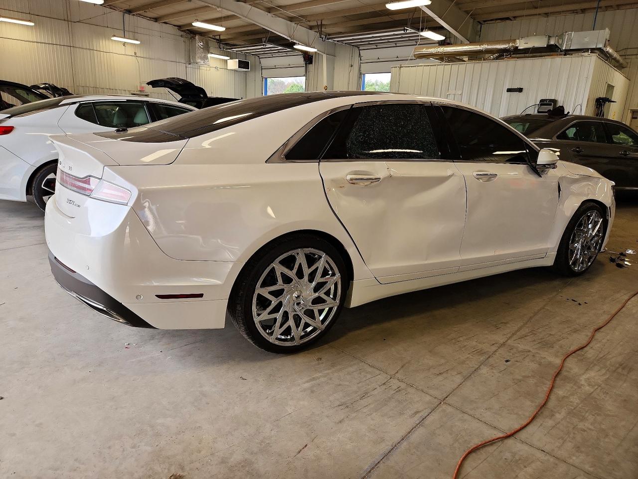 2017 Lincoln Mkz Select White vin: 3LN6L5DC5HR651022