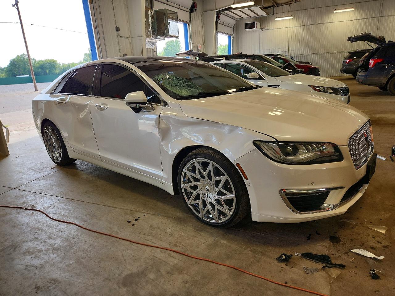 2017 Lincoln Mkz Select White vin: 3LN6L5DC5HR651022