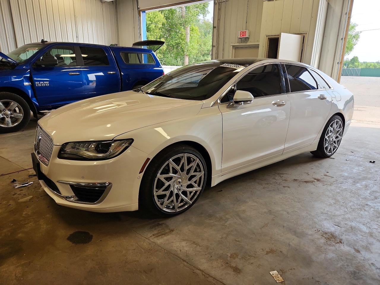 2017 Lincoln Mkz Select White vin: 3LN6L5DC5HR651022