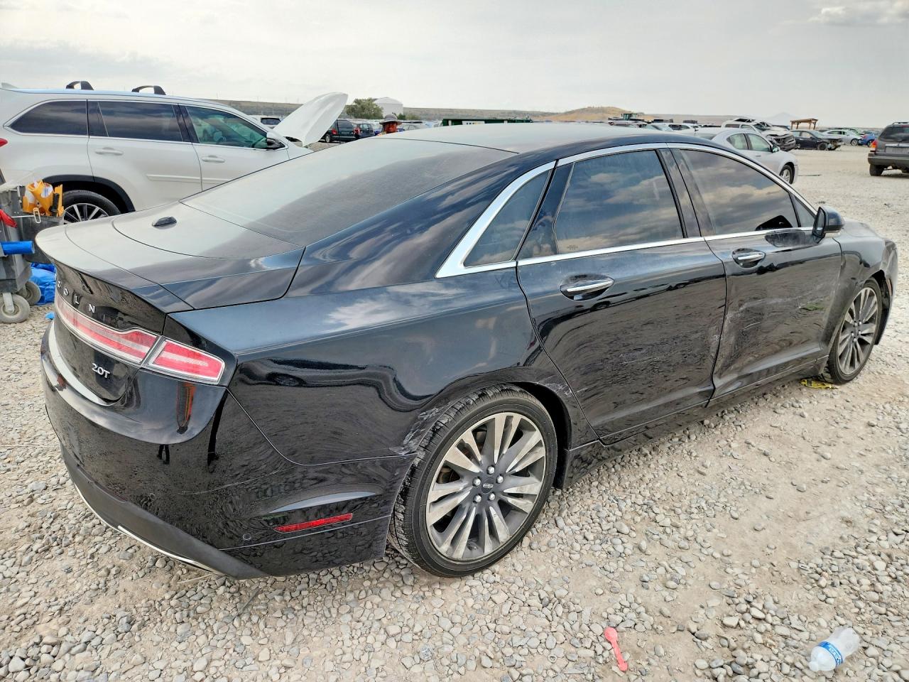 2017 Lincoln Mkz Reserve Черный vin: 3LN6L5E93HR641348