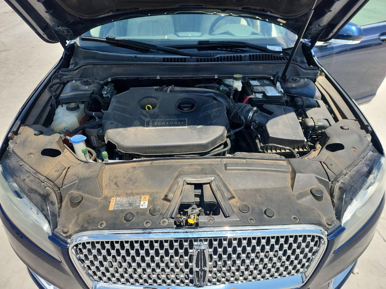 2017 Lincoln Mkz Reserve Синий vin: 3LN6L5E94HR618046