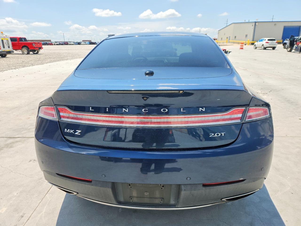 2017 Lincoln Mkz Reserve Синий vin: 3LN6L5E94HR618046