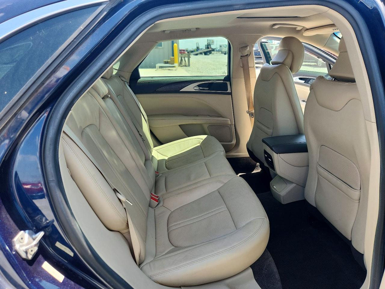 2017 Lincoln Mkz Reserve Синий vin: 3LN6L5E94HR618046