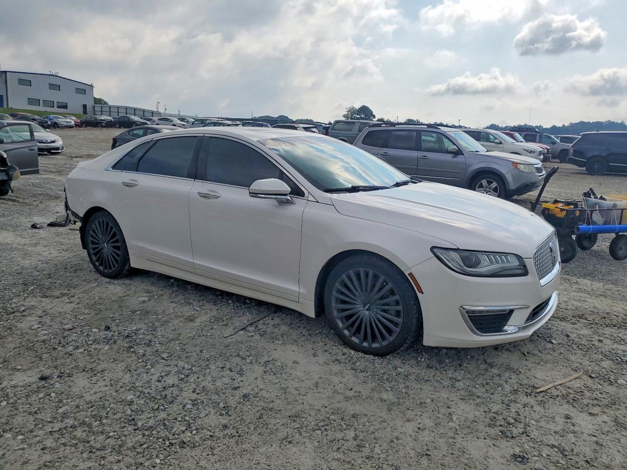 2018 Lincoln Mkz Reserve Белый vin: 3LN6L5E94JR625780