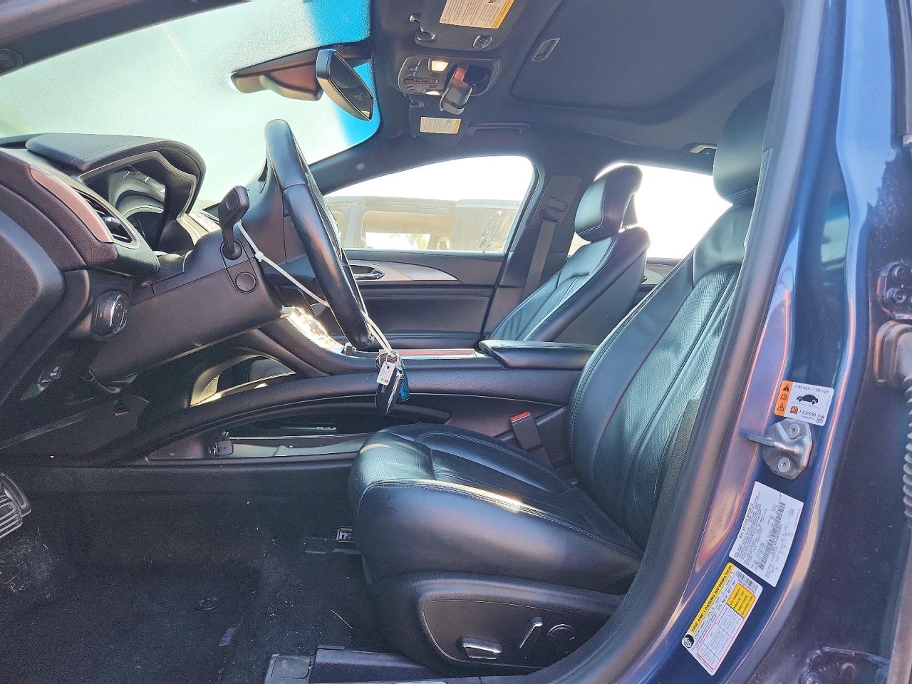 2018 Lincoln Mkz Reserve Blue vin: 3LN6L5EC4JR620901