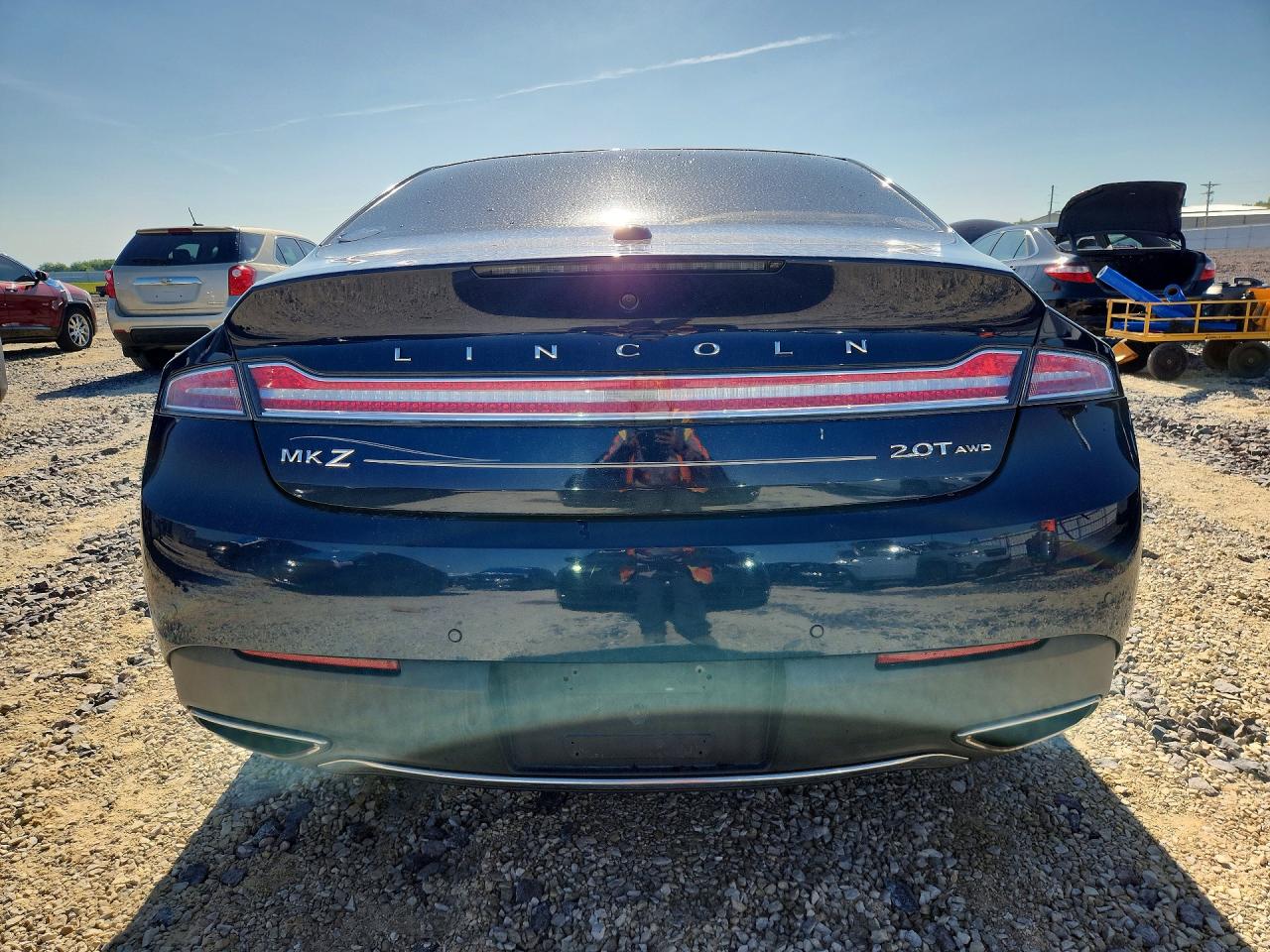 2017 Lincoln Mkz Reserve Синий vin: 3LN6L5F90HR659689