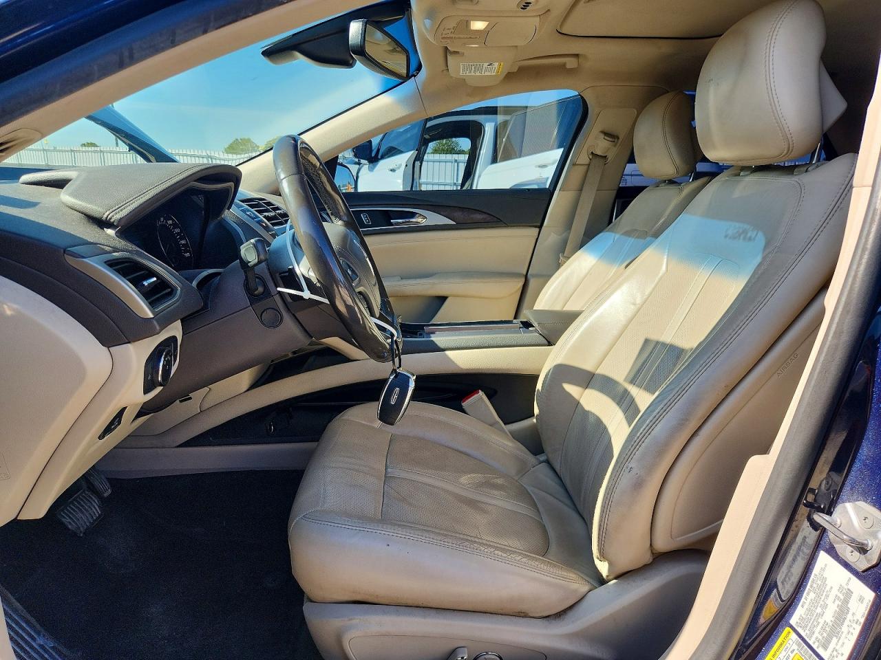 2017 Lincoln Mkz Reserve Синий vin: 3LN6L5F90HR659689
