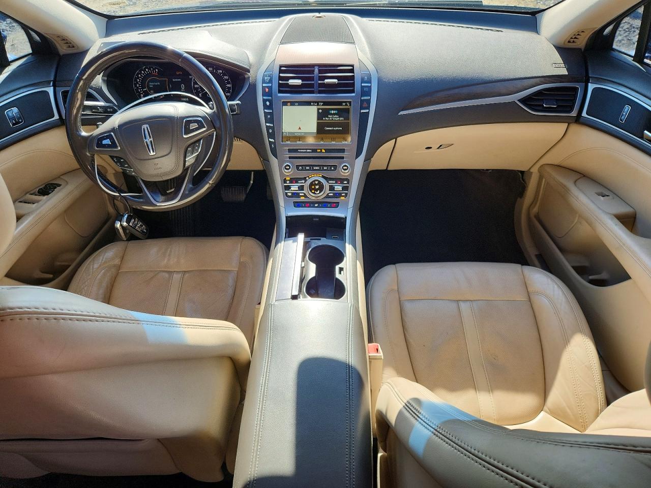 2017 Lincoln Mkz Reserve Синий vin: 3LN6L5F90HR659689