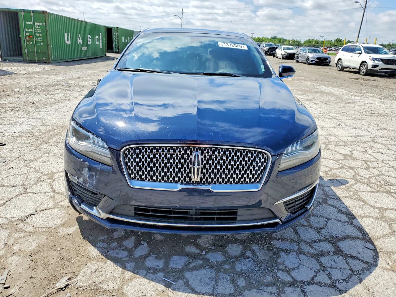 2018 Lincoln Mkz Reserve Blue vin: 3LN6L5F90JR607792