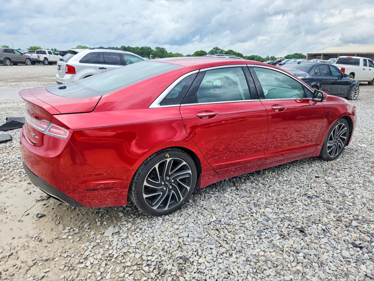 2020 Lincoln Mkz Reserve Red vin: 3LN6L5F90LR614339