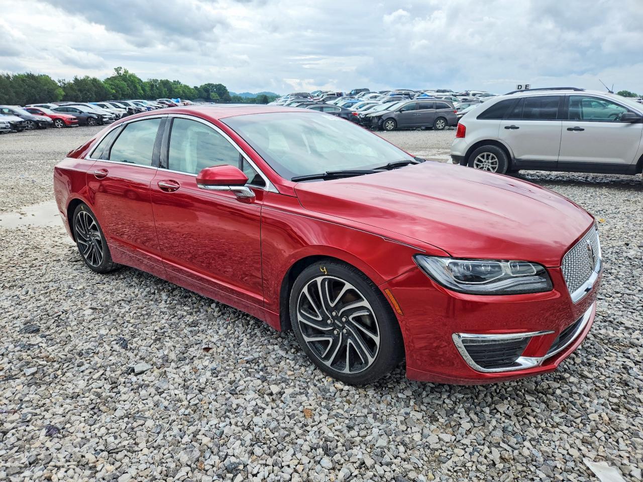 2020 Lincoln Mkz Reserve Red vin: 3LN6L5F90LR614339