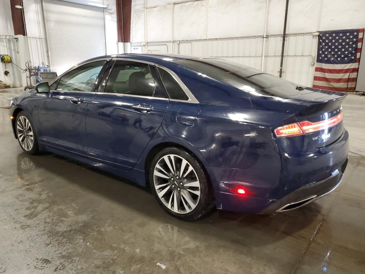 2020 Lincoln Mkz Reserve Blue vin: 3LN6L5F91LR611062