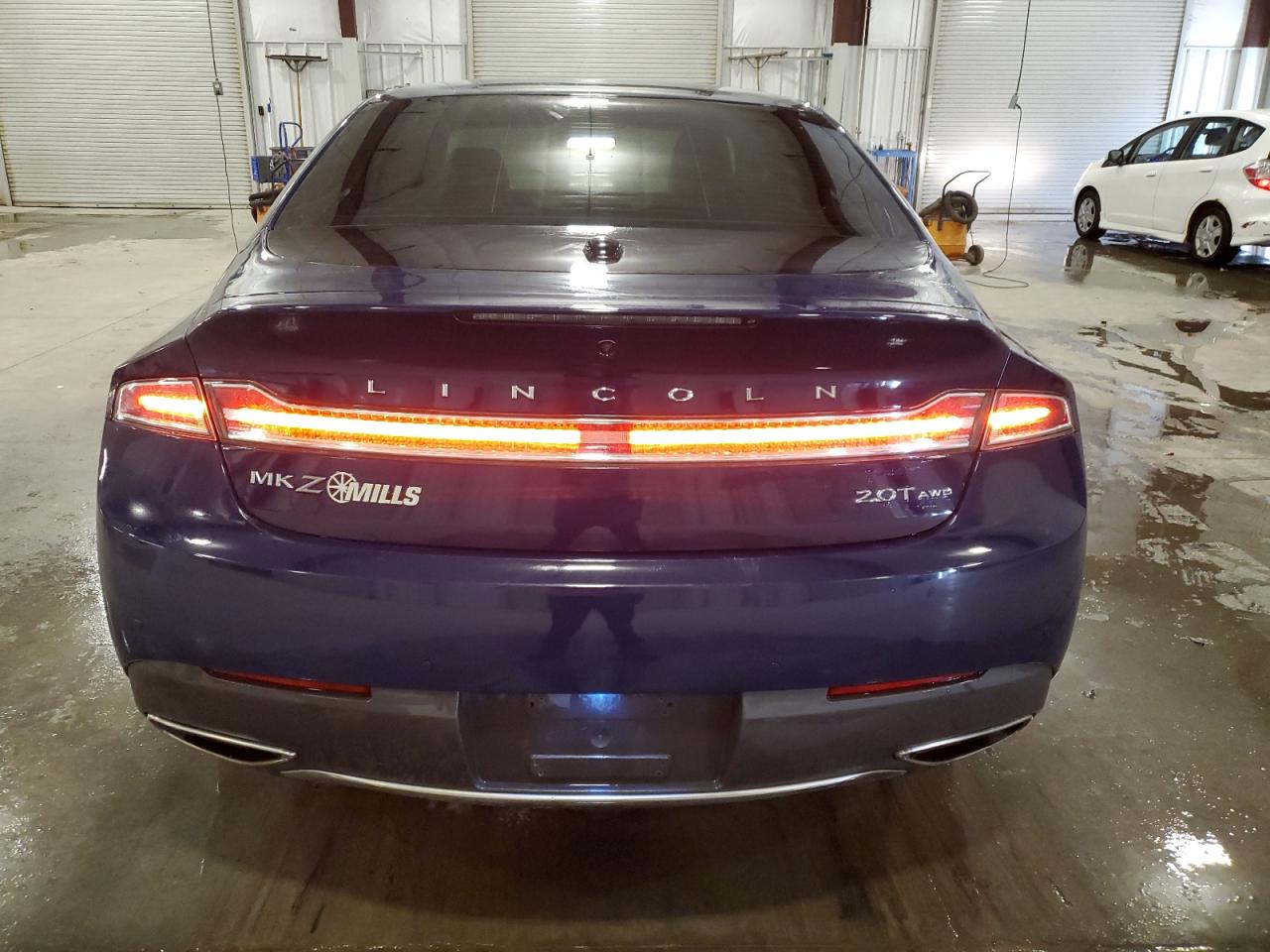 2020 Lincoln Mkz Reserve Blue vin: 3LN6L5F91LR611062