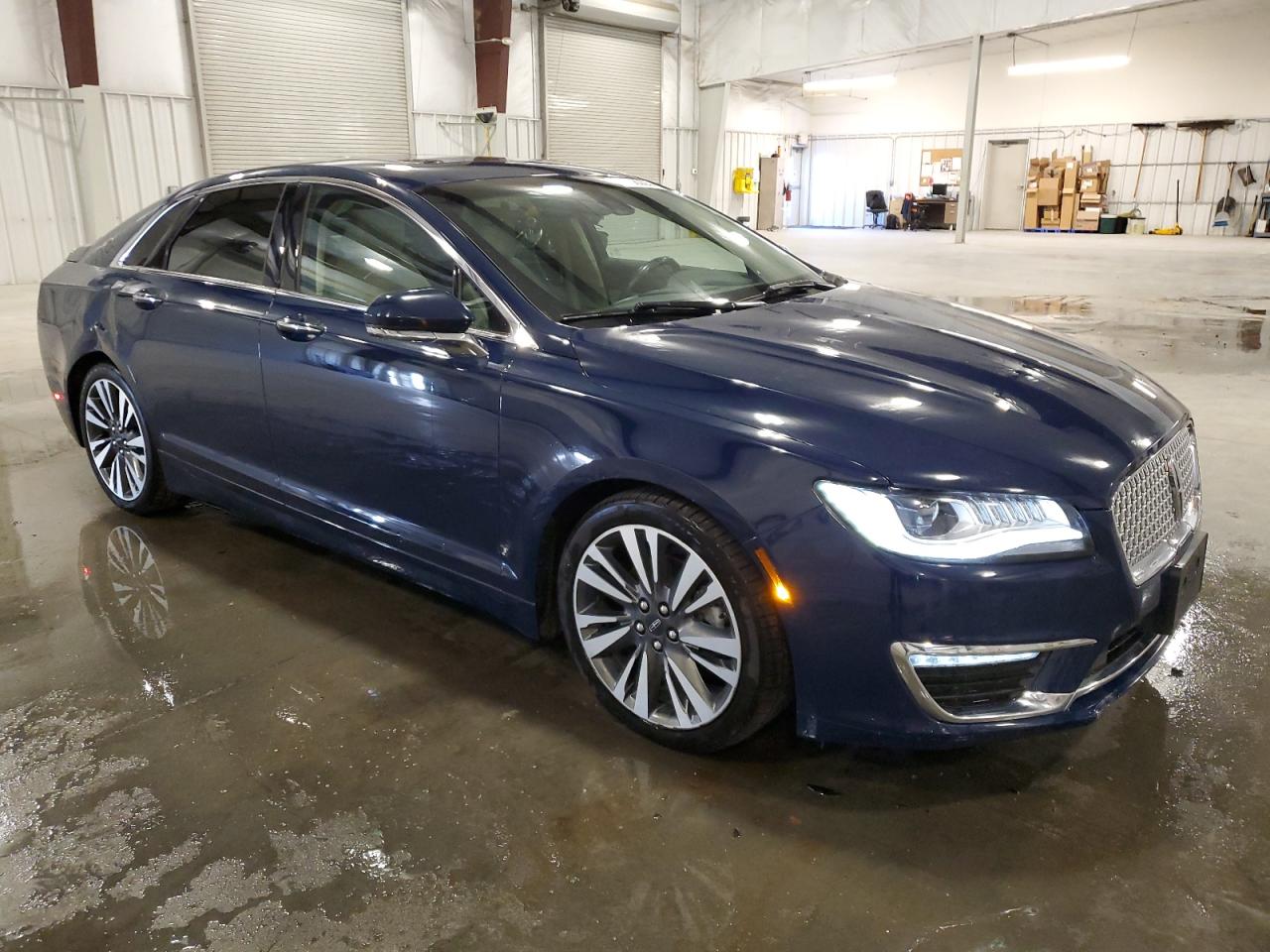 2020 Lincoln Mkz Reserve Blue vin: 3LN6L5F91LR611062