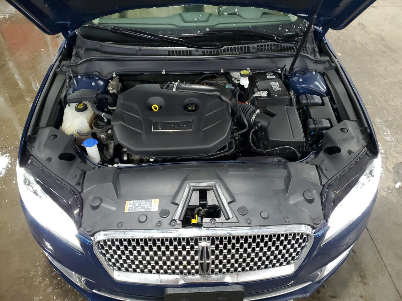 2020 Lincoln Mkz Reserve Blue vin: 3LN6L5F91LR611062