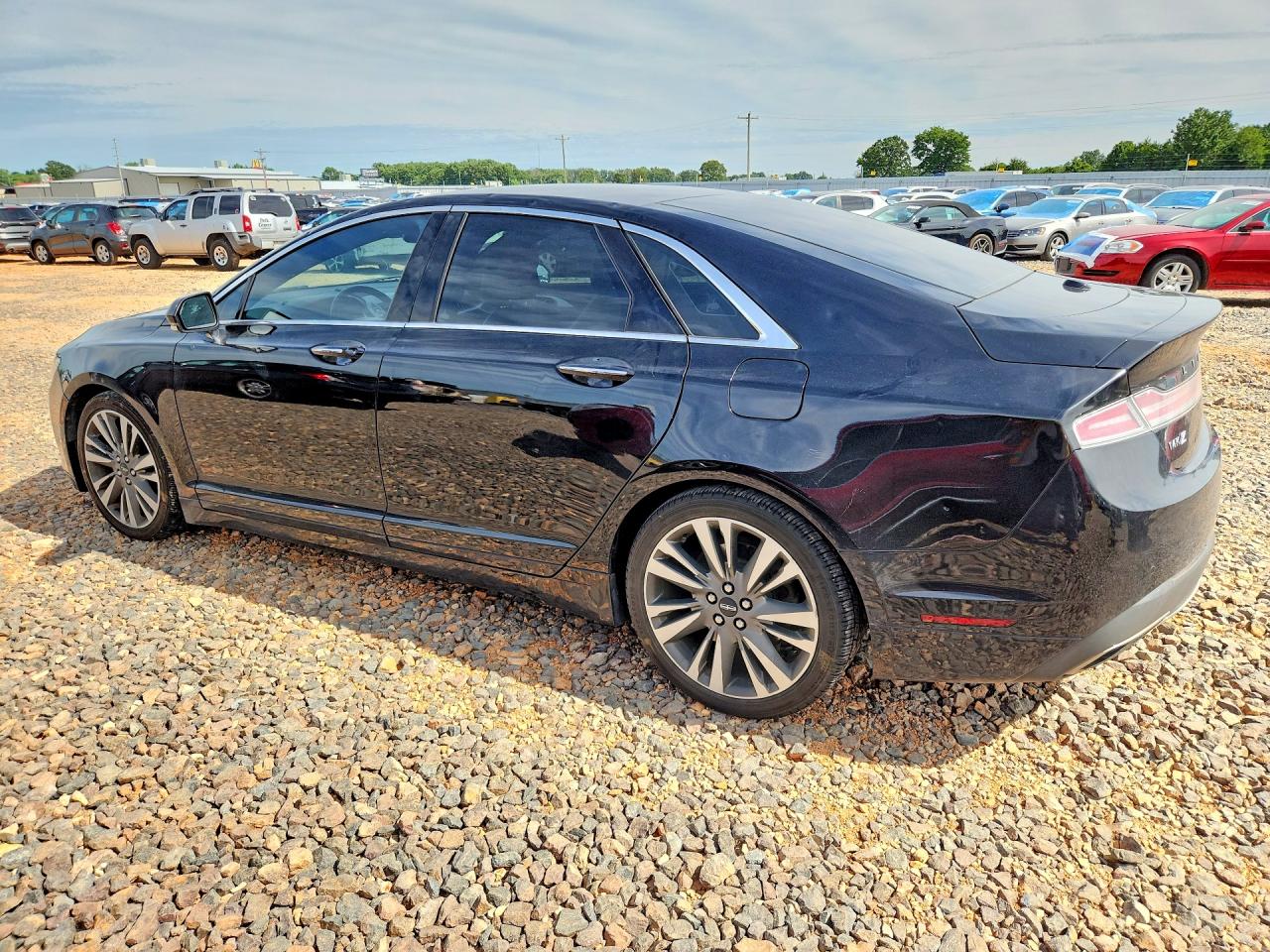 2017 Lincoln Mkz Reserve Black vin: 3LN6L5F94HR601410