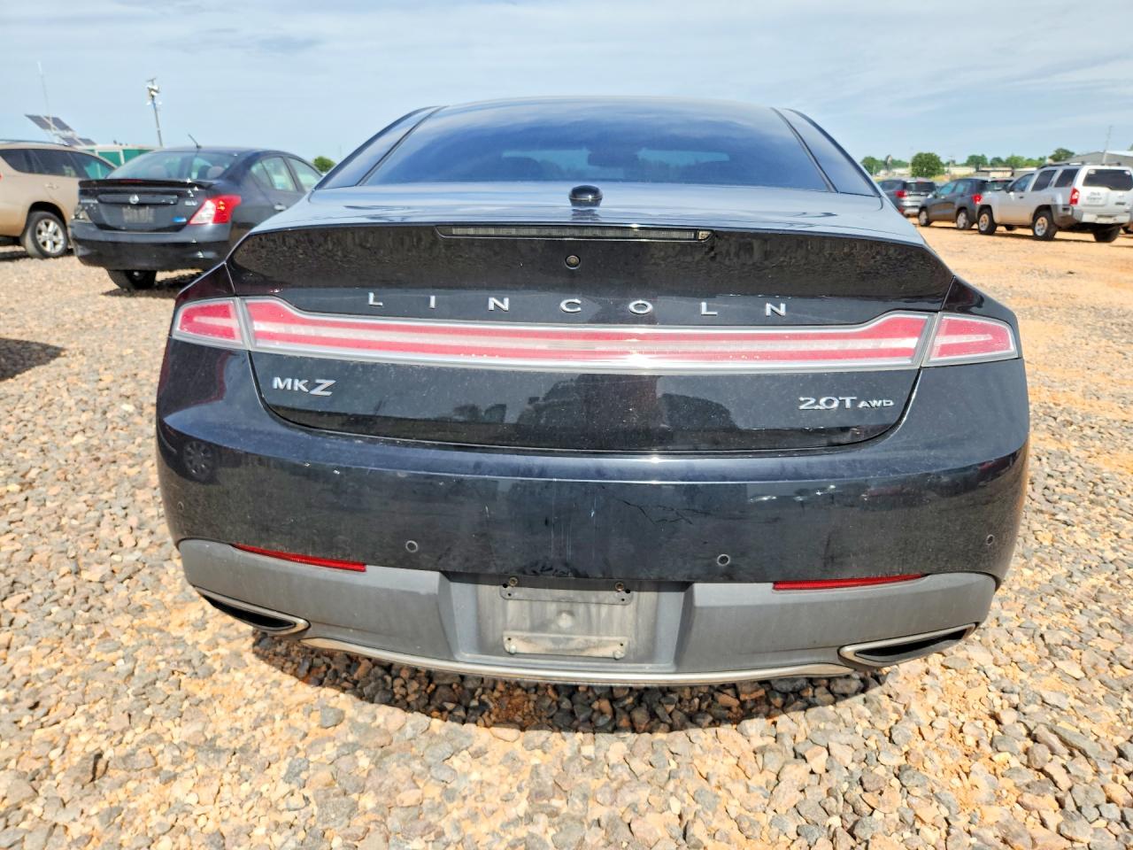 2017 Lincoln Mkz Reserve Black vin: 3LN6L5F94HR601410