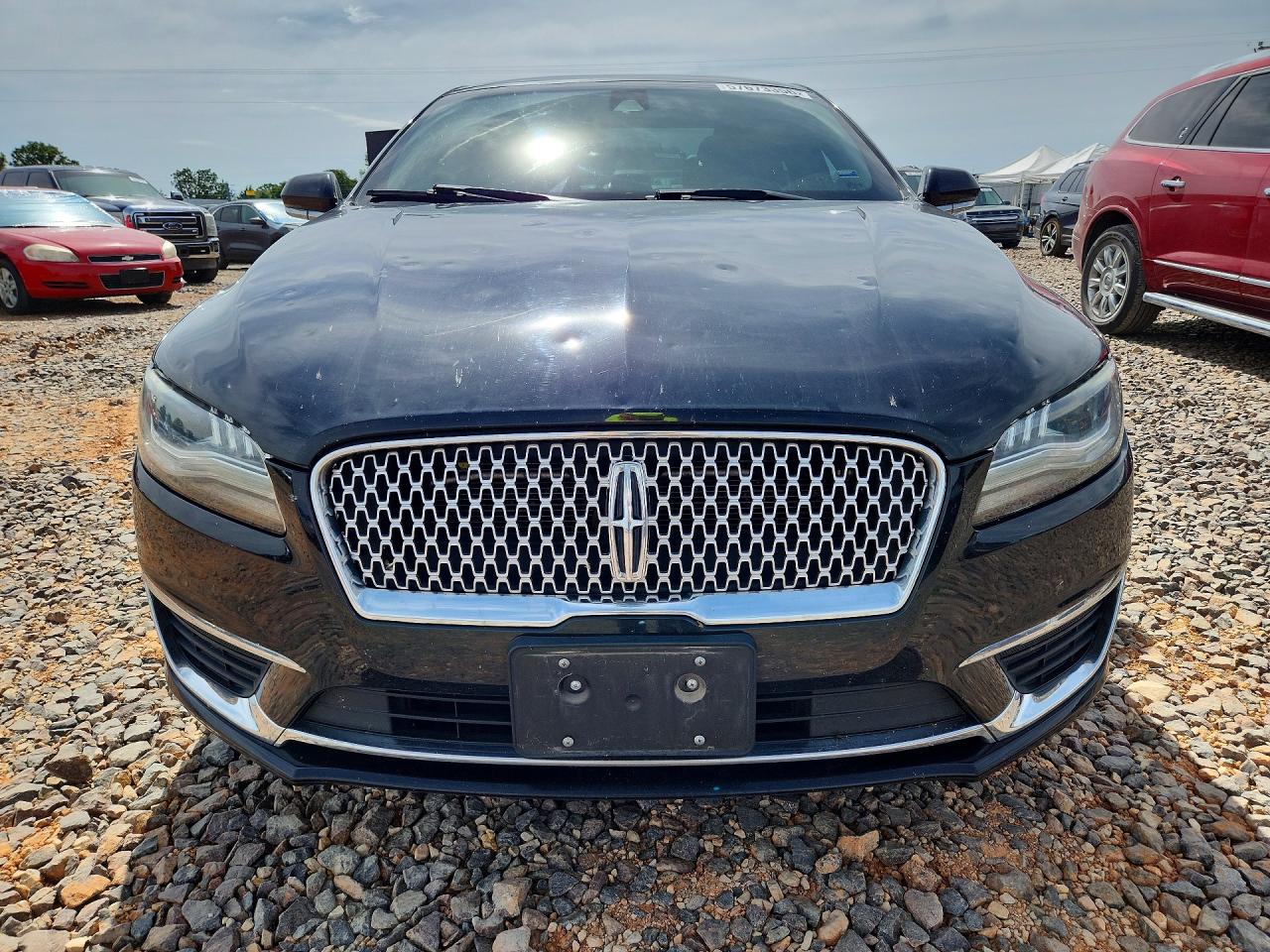 2017 Lincoln Mkz Reserve Black vin: 3LN6L5F94HR601410