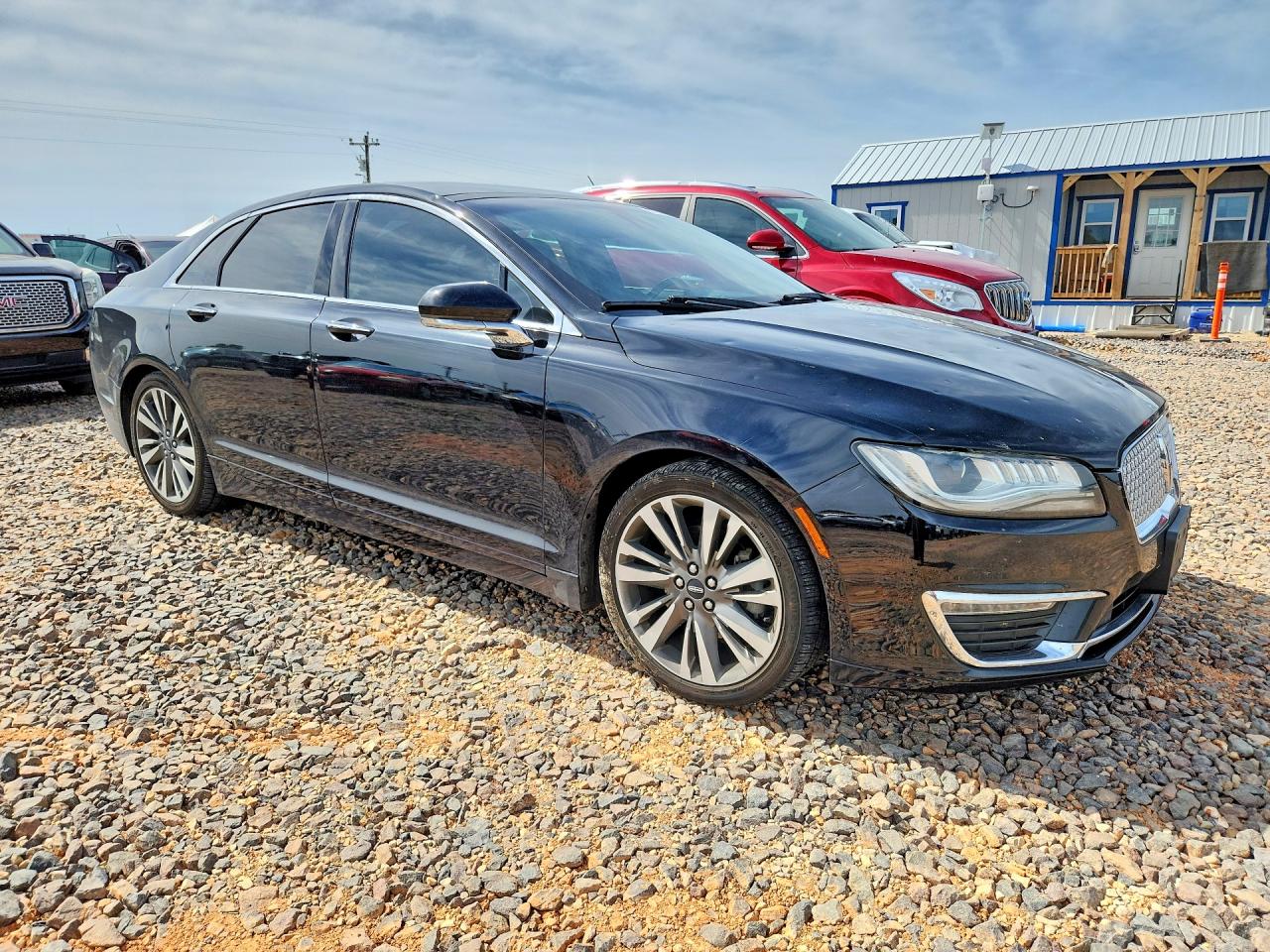 2017 Lincoln Mkz Reserve Black vin: 3LN6L5F94HR601410