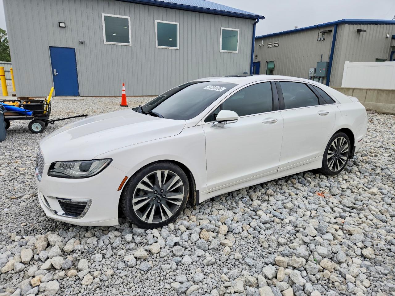 2017 Lincoln Mkz Reserve White vin: 3LN6L5F96HR643254