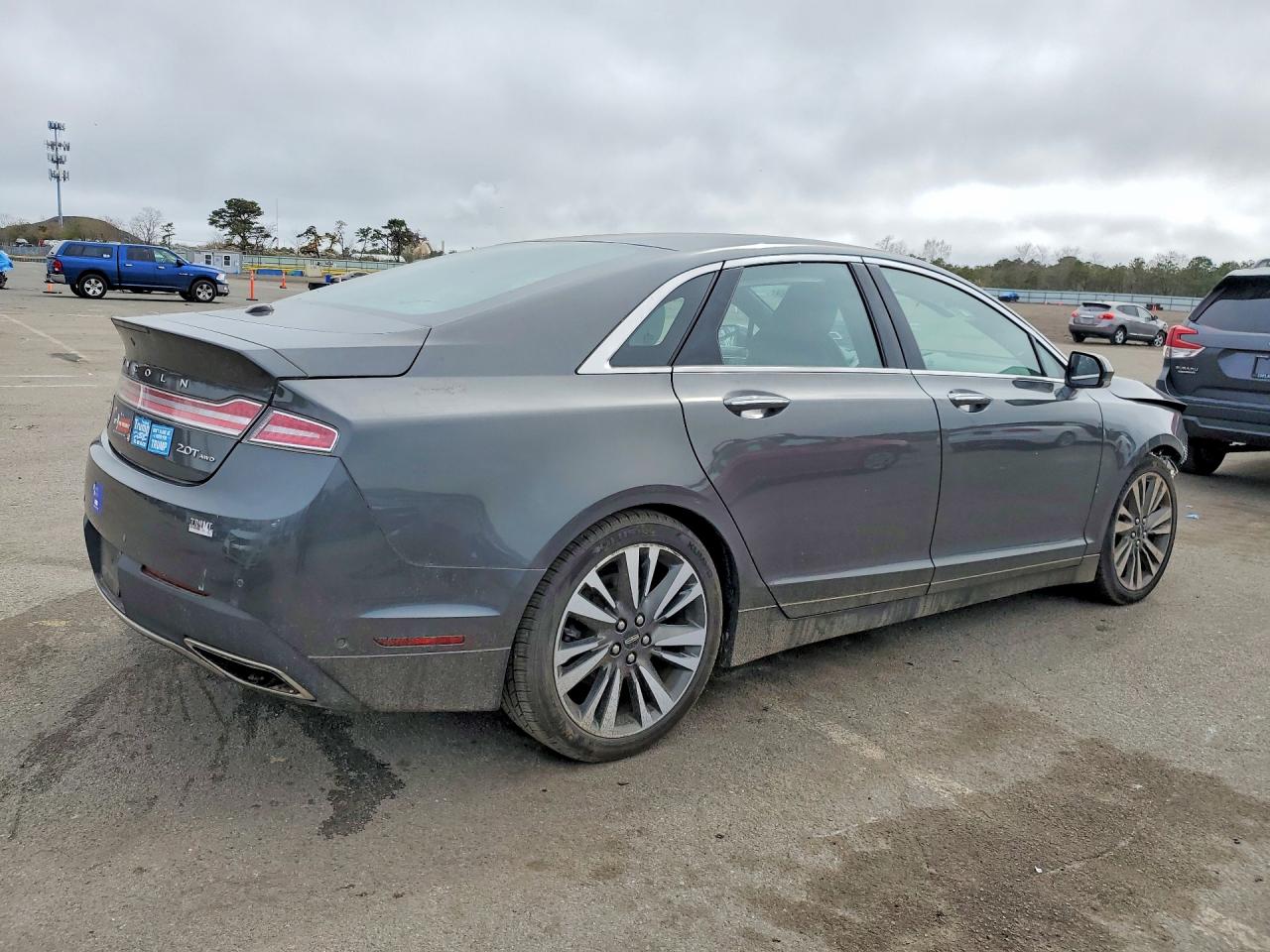 2020 Lincoln Mkz Reserve Black vin: 3LN6L5F97LR617917