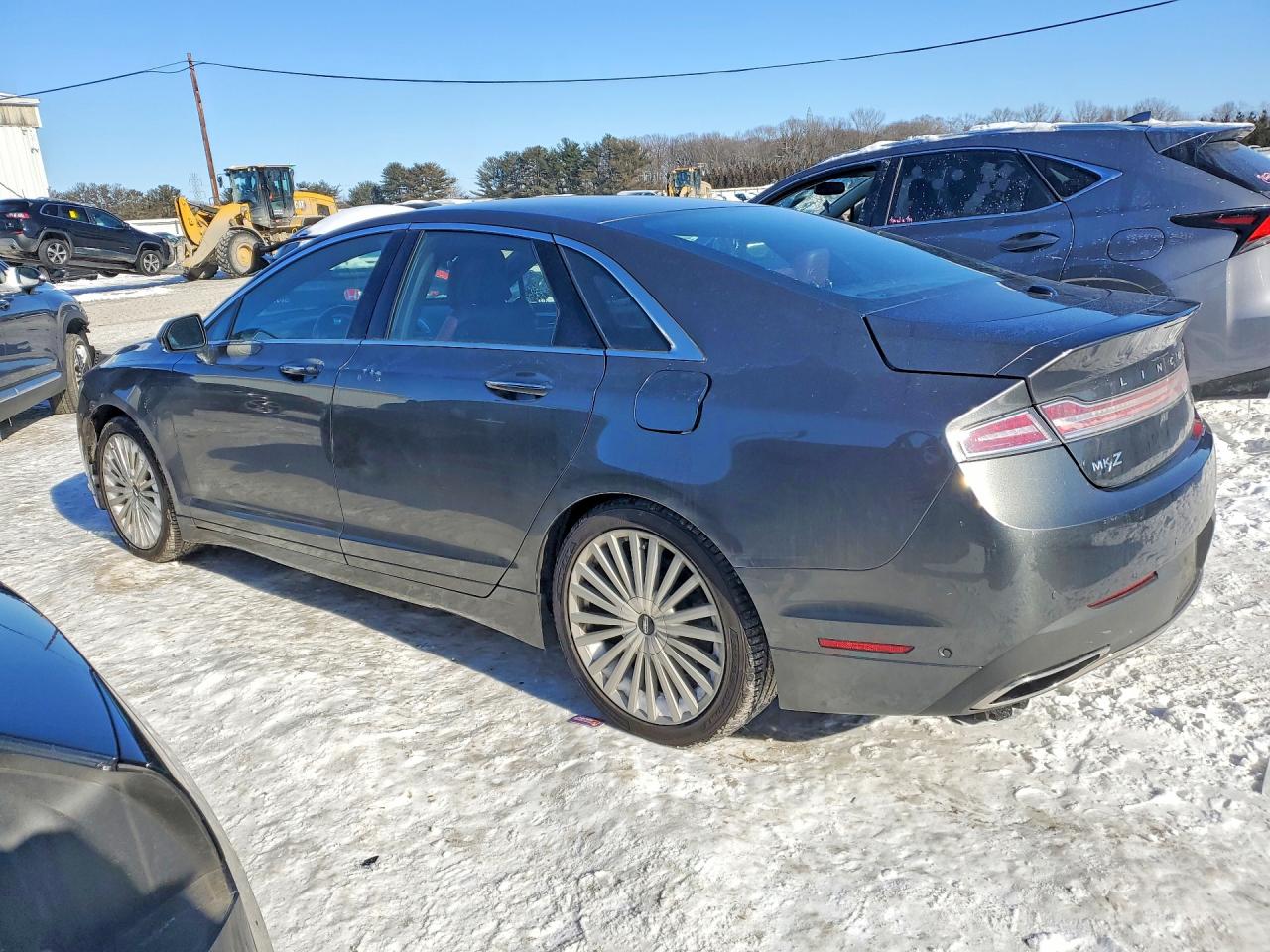 2017 Lincoln Mkz Reserve Gray vin: 3LN6L5FC8HR613412