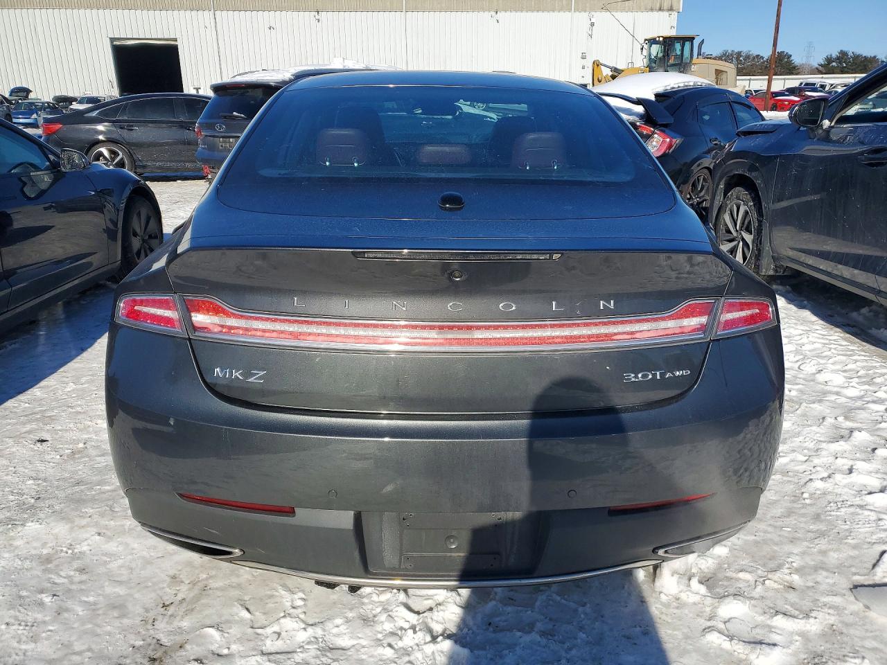 2017 Lincoln Mkz Reserve Gray vin: 3LN6L5FC8HR613412