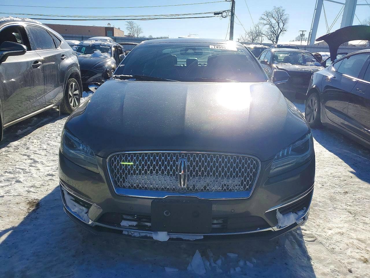 2017 Lincoln Mkz Reserve Gray vin: 3LN6L5FC8HR613412