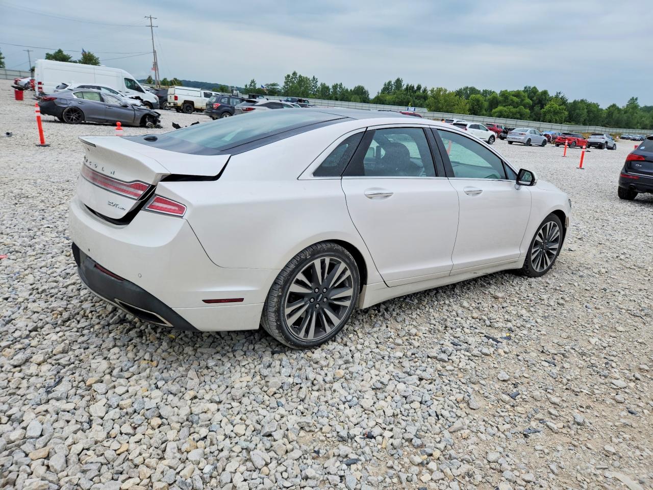 2017 Lincoln Mkz Reserve Белый vin: 3LN6L5FC8HR623910