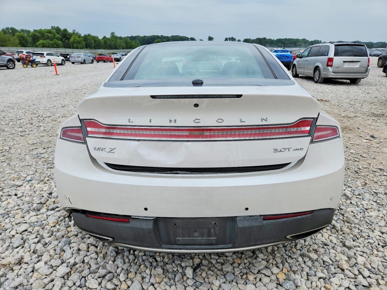 2017 Lincoln Mkz Reserve Белый vin: 3LN6L5FC8HR623910